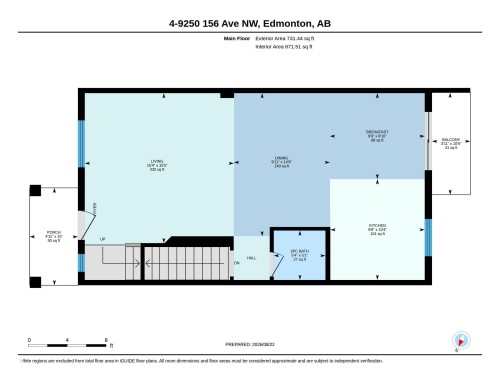Floor plan - #4 9250 156 Av Nw, Edmonton, AB - Other
