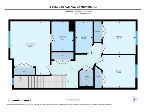 Floor plan - #4 9250 156 Av Nw, Edmonton, AB - Other