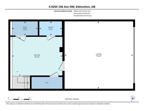 Floor plan - #4 9250 156 Av Nw, Edmonton, AB - Other