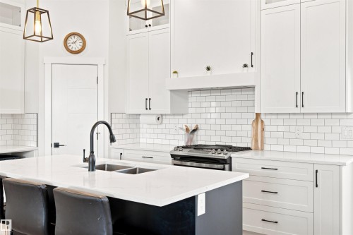 328 Fundy Way, Cold Lake, AB - Indoor Photo Showing Kitchen With Double Sink With Upgraded Kitchen