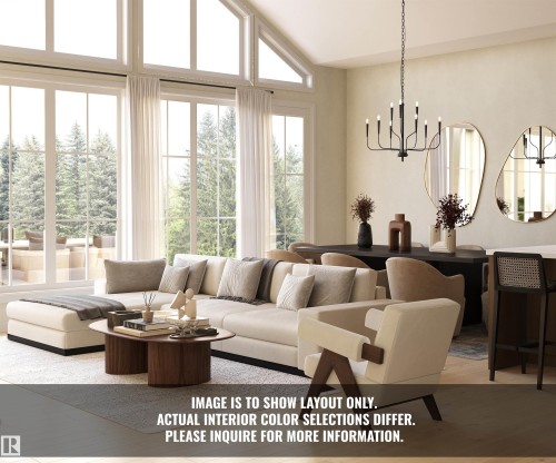 33 Brookside Drive, Sherwood Park, AB - Indoor Photo Showing Living Room