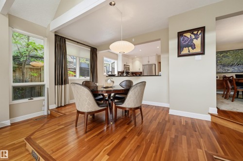10308 134 Street Nw, Edmonton, AB - Indoor Photo Showing Dining Room