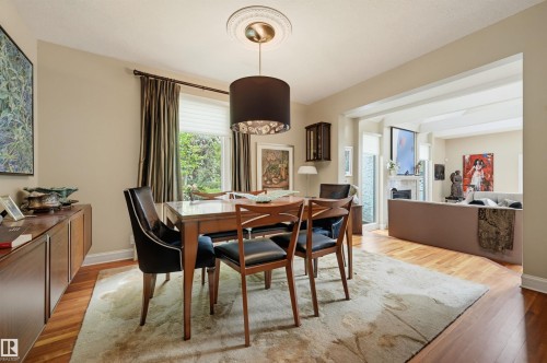 10308 134 Street Nw, Edmonton, AB - Indoor Photo Showing Dining Room