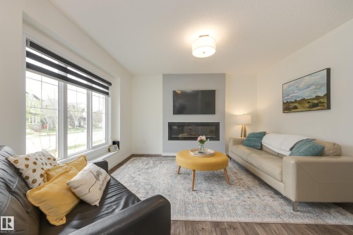 22123 88 Avenue Nw, Edmonton, AB - Indoor Photo Showing Living Room