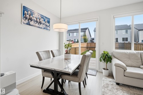 3877 Chrustawka Place Sw, Edmonton, AB - Indoor Photo Showing Dining Room