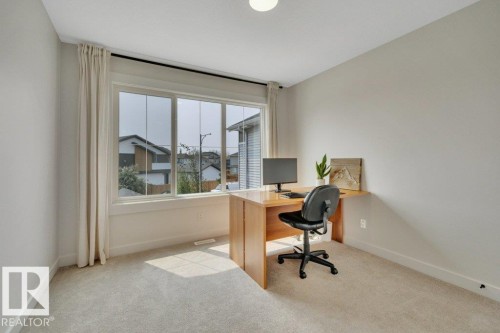 Bedroom 2 - 5329 Lark Landing Nw, Edmonton, AB - Indoor Photo Showing Office