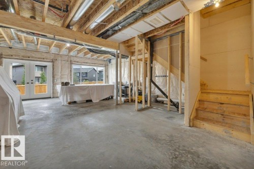 Walkout - 5329 Lark Landing Nw, Edmonton, AB - Indoor Photo Showing Basement