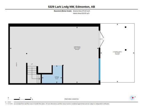 Unfinished walkout basement - 5329 Lark Landing Nw, Edmonton, AB - Other