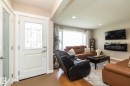 10623 75 Street Nw, Edmonton, AB  - Indoor Photo Showing Living Room With Fireplace 
