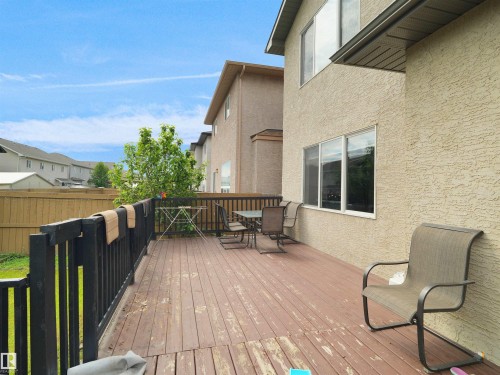16903 54 Street Nw, Edmonton, AB - Outdoor With Deck Patio Veranda With Exterior