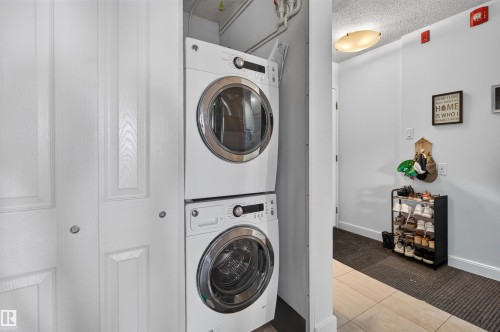 #703 9909 110 St Nw, Edmonton, AB - Indoor Photo Showing Laundry Room