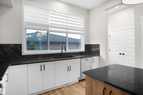 7100 51 Avenue, Beaumont, AB - Indoor Photo Showing Kitchen