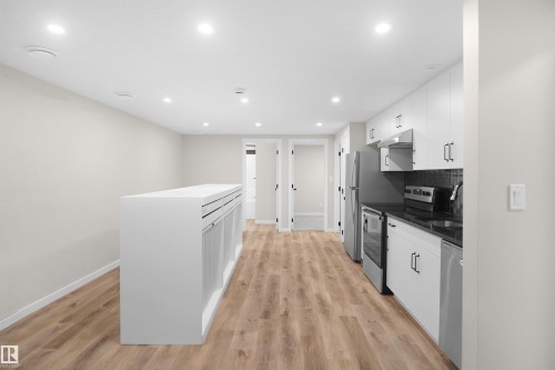7100 51 Avenue, Beaumont, AB - Indoor Photo Showing Kitchen