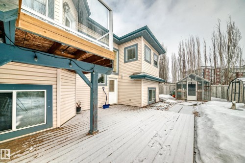 576 Glenwright Crescent Nw, Edmonton, AB - Outdoor With Deck Patio Veranda With Exterior