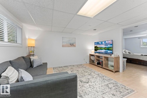 Recessed drop ceiling with integrated lighting - 5330 43 Street, Cold Lake, AB - Indoor