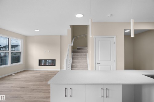 22915 95 Avenue Nw, Edmonton, AB - Indoor With Fireplace