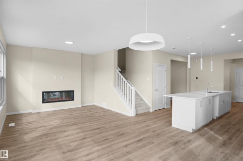 22915 95 Avenue Nw, Edmonton, AB - Indoor With Fireplace