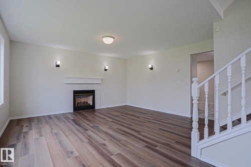 1028 James Crescent Nw, Edmonton, AB - Indoor With Fireplace