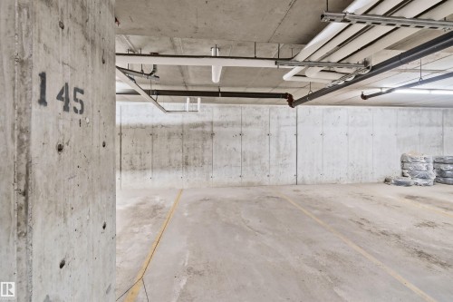 Underground parking stall #1 - #318 5521 7 Av Sw Sw, Edmonton, AB - Indoor Photo Showing Garage