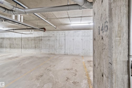 Underground parking stall #2 - #318 5521 7 Av Sw Sw, Edmonton, AB - Indoor Photo Showing Garage