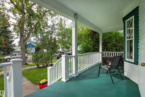 10714 75 Avenue Nw, Edmonton, AB - Outdoor With Deck Patio Veranda With Exterior