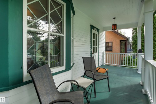 10714 75 Avenue Nw, Edmonton, AB - Outdoor With Deck Patio Veranda With Exterior