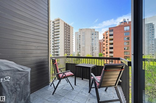 #806 10045 118 St Nw, Edmonton, AB - Outdoor With Balcony