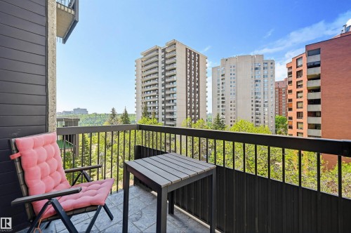 #806 10045 118 St Nw, Edmonton, AB - Outdoor With Balcony