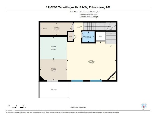 Floor plan - #17 7293 South Terwillegar Dr Nw, Edmonton, AB - Other