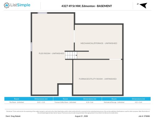 Floor plan - 4327 49 Street Nw, Edmonton, AB 