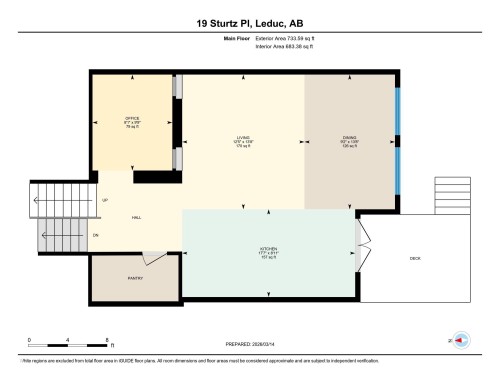 Floor plan - 19 Sturtz Place, Leduc, AB 