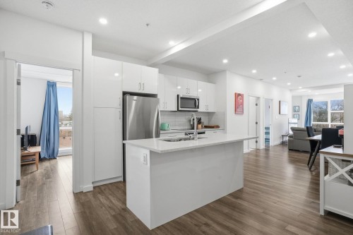 #311 11503 76 Av Nw, Edmonton, AB - Indoor Photo Showing Kitchen With Upgraded Kitchen