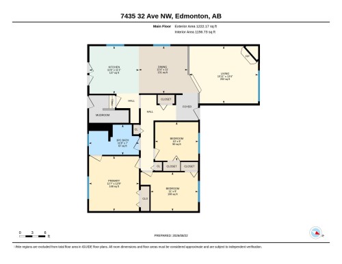 Floor plan - 7435 32 Avenue Nw, Edmonton, AB 