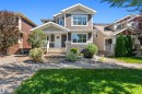 Craftsman-style facade with stone accents, horizontal siding, and multiple gables - 2585 Pegasus Boulevard Nw, Edmonton, AB 