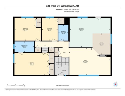 Floor plan - 131 Pine Drive, Wetaskiwin, AB - Other