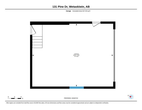 Floor plan - 131 Pine Drive, Wetaskiwin, AB - Other