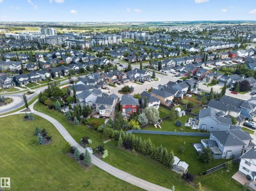 Expansive residential community with varied home styles, ample green spaces, and a paved walking path - 1223 Appleton Close, Sherwood Park, AB 