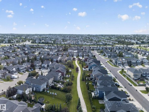 Expansive residential area featuring a network of streets, detached homes, and paved walking paths - 1223 Appleton Close, Sherwood Park, AB 