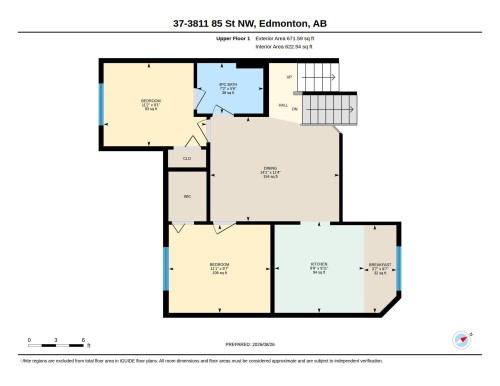 Floor plan - #37 3811 85 St Nw, Edmonton, AB 