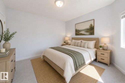 Light-colored walls, recessed ceiling fixture, and a window providing natural illumination - #37 3811 85 St Nw, Edmonton, AB 