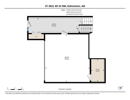Floor plan - #37 3811 85 St Nw, Edmonton, AB 