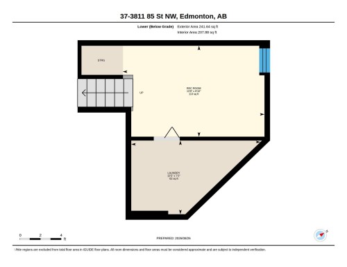 Floor plan - #37 3811 85 St Nw, Edmonton, AB 