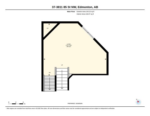Floor plan - #37 3811 85 St Nw, Edmonton, AB 