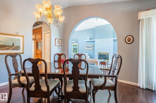 Hardwood-style flooring throughout - 8 Edgemont Point(E), St. Albert, AB 