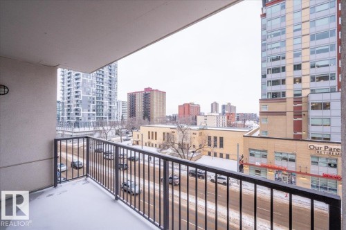 #503 10028 119 St Nw, Edmonton, AB - Outdoor With Balcony