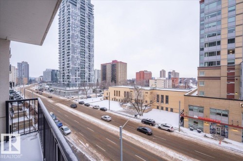 #503 10028 119 St Nw, Edmonton, AB - Outdoor With Balcony With Facade