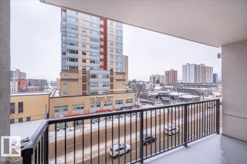 #503 10028 119 St Nw, Edmonton, AB - Outdoor With Balcony