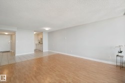 Wood-finish flooring in the main living space - 