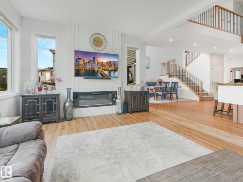 86 Miller Wynd, Leduc, AB - Indoor Photo Showing Living Room