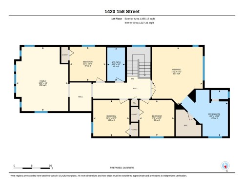 Floor plan - 1420 158 Street Sw, Edmonton, AB 